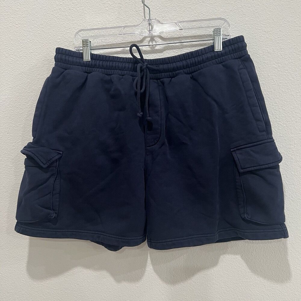 Kith Men’s Fairfax Cargo Short- Nocturnal Large Blue Clo